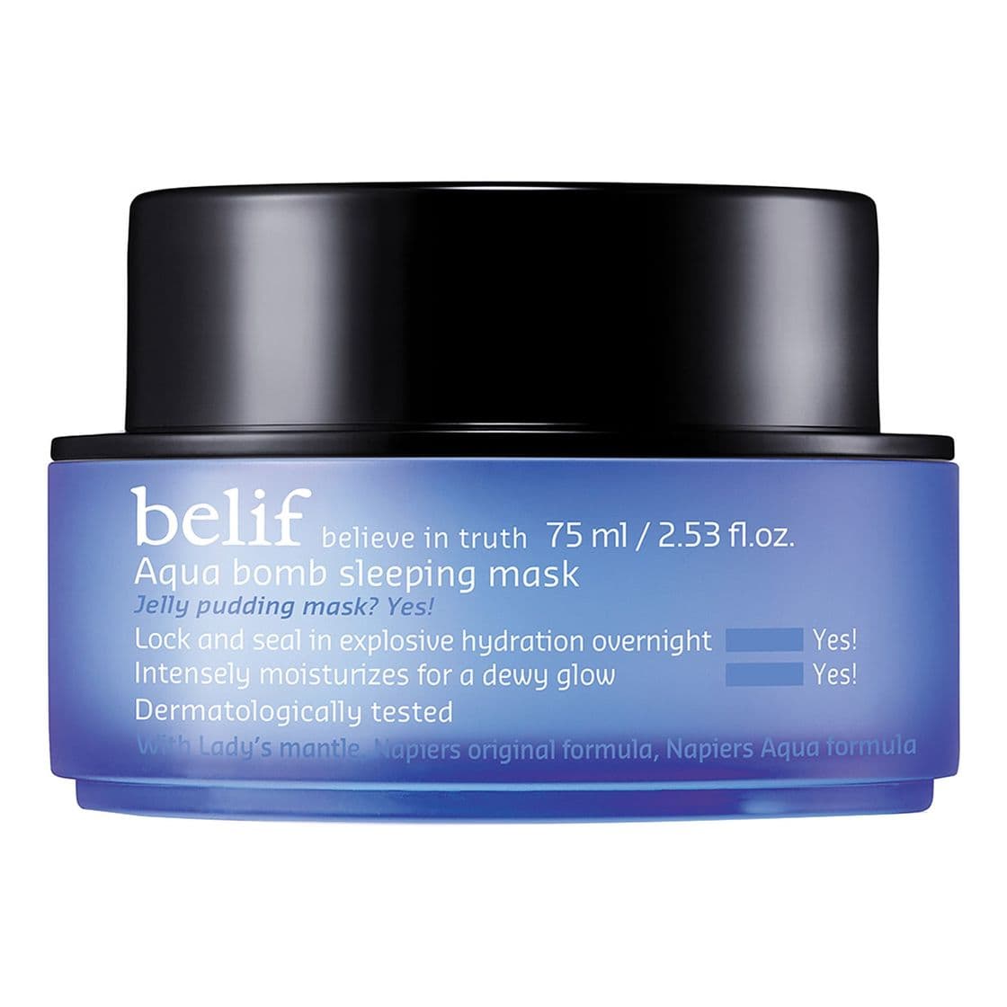 Fashion Aqua Bomb Sleeping Mask-Mascarilla de noche hidratante BELIF