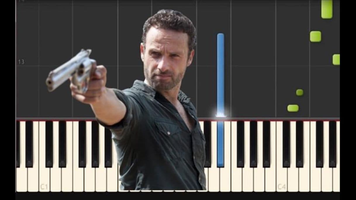 Moda Piano the walking dead 