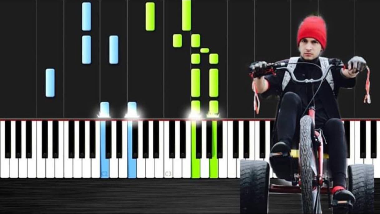 Moda Piano twenty one pilots-stressed out