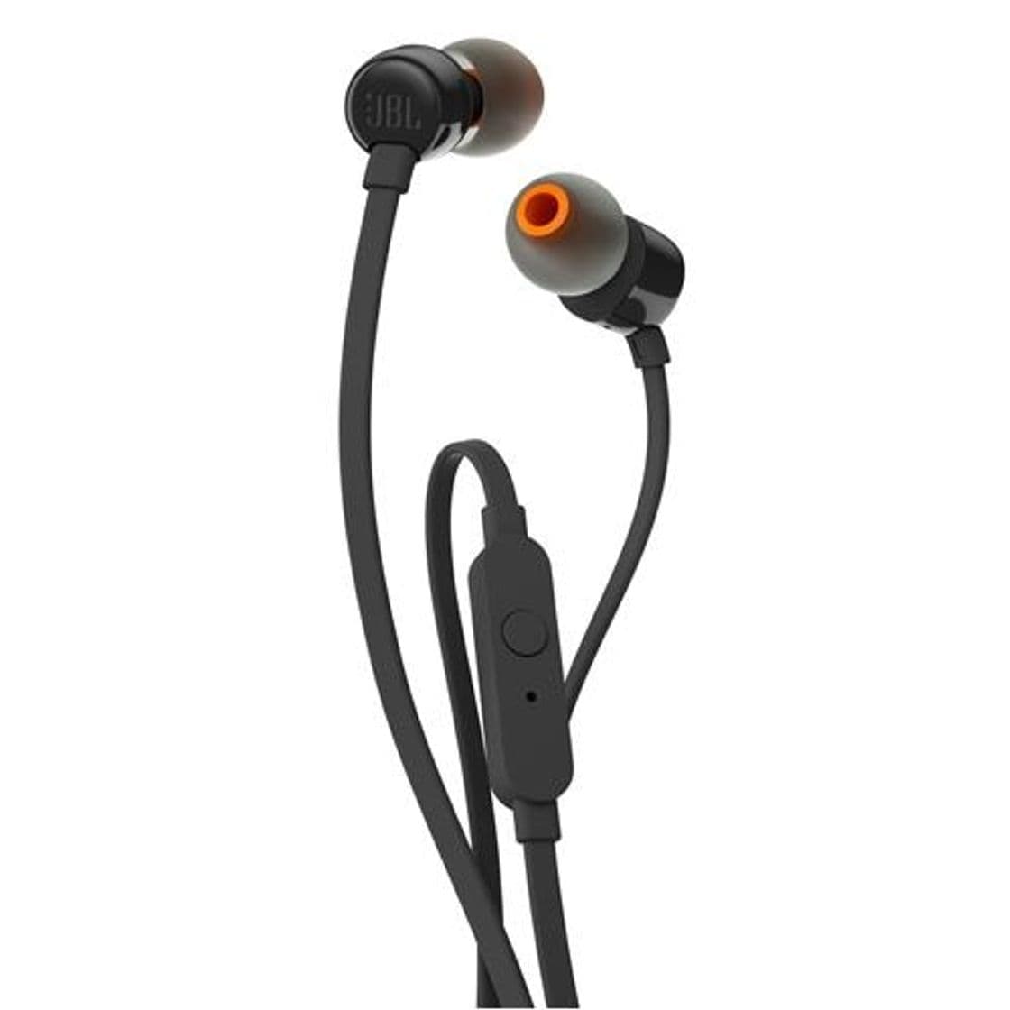 Fashion Fone de Ouvido JBL T110 In Ear Pure Bass Preto | Casas Bahia