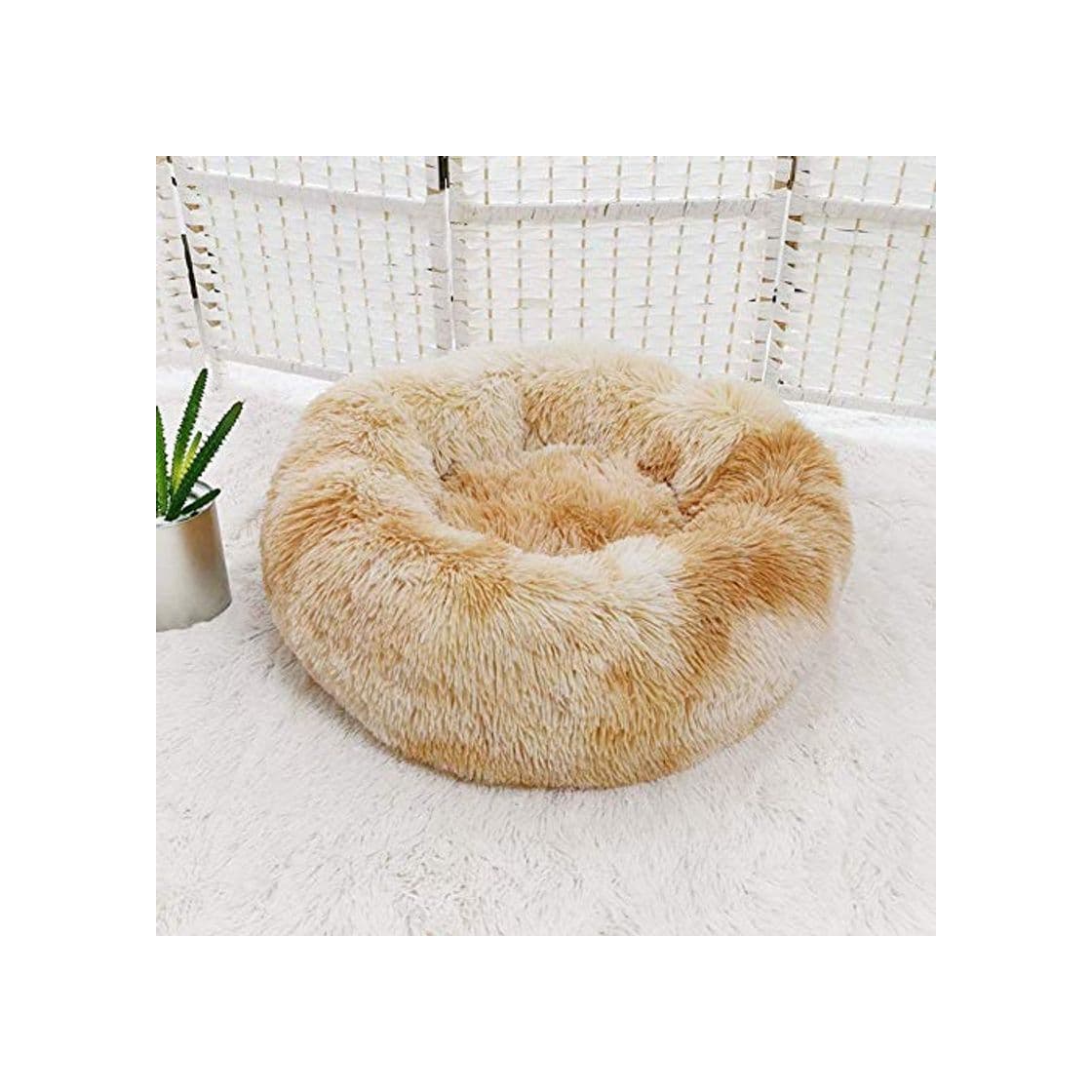 Product Alaeo Donut Lavable Cama para Perros Almohada mullida para Gatos Área para