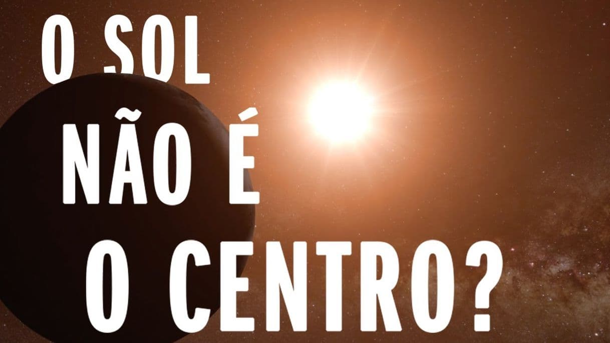 Fashion O SOL NÃO É O CENTRO DO SISTEMA SOLAR?? - YouTube