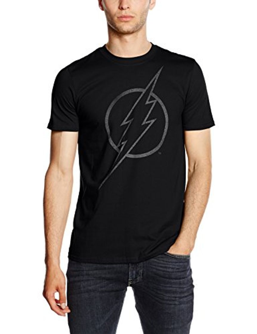 Product DC Comics Flash Line Logo Camiseta, Negro