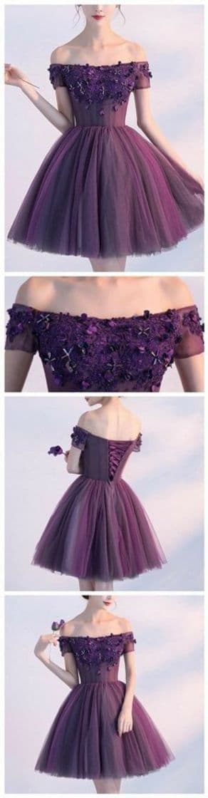 Fashion Purple Dress 