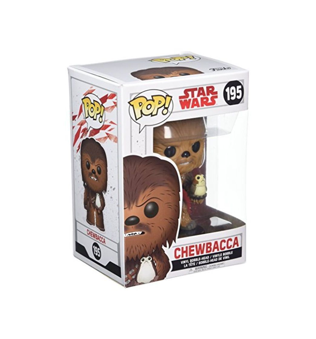 Game FunKo - Pop! Bobble Colección Star Wars - Figura Chewbacca con PORG