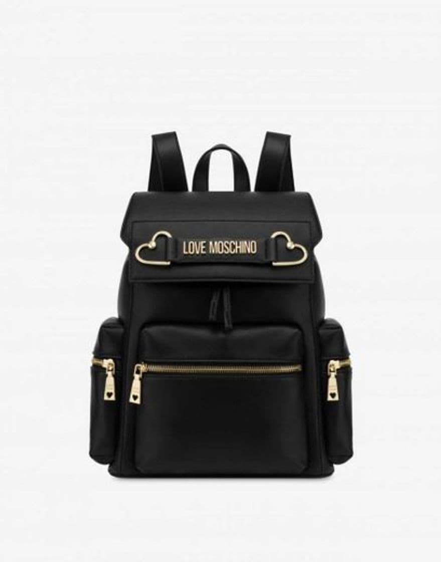 Product MOSCHINO BACKPACK METAL HEARTS MODA MALAS ACESSÓRIOS 

