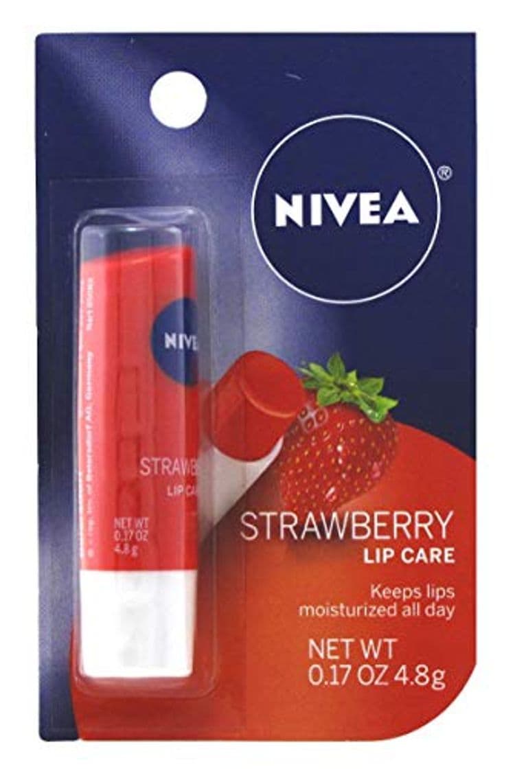 Product Nivea Cuidado de labios Fresa 0.17 oz Carded