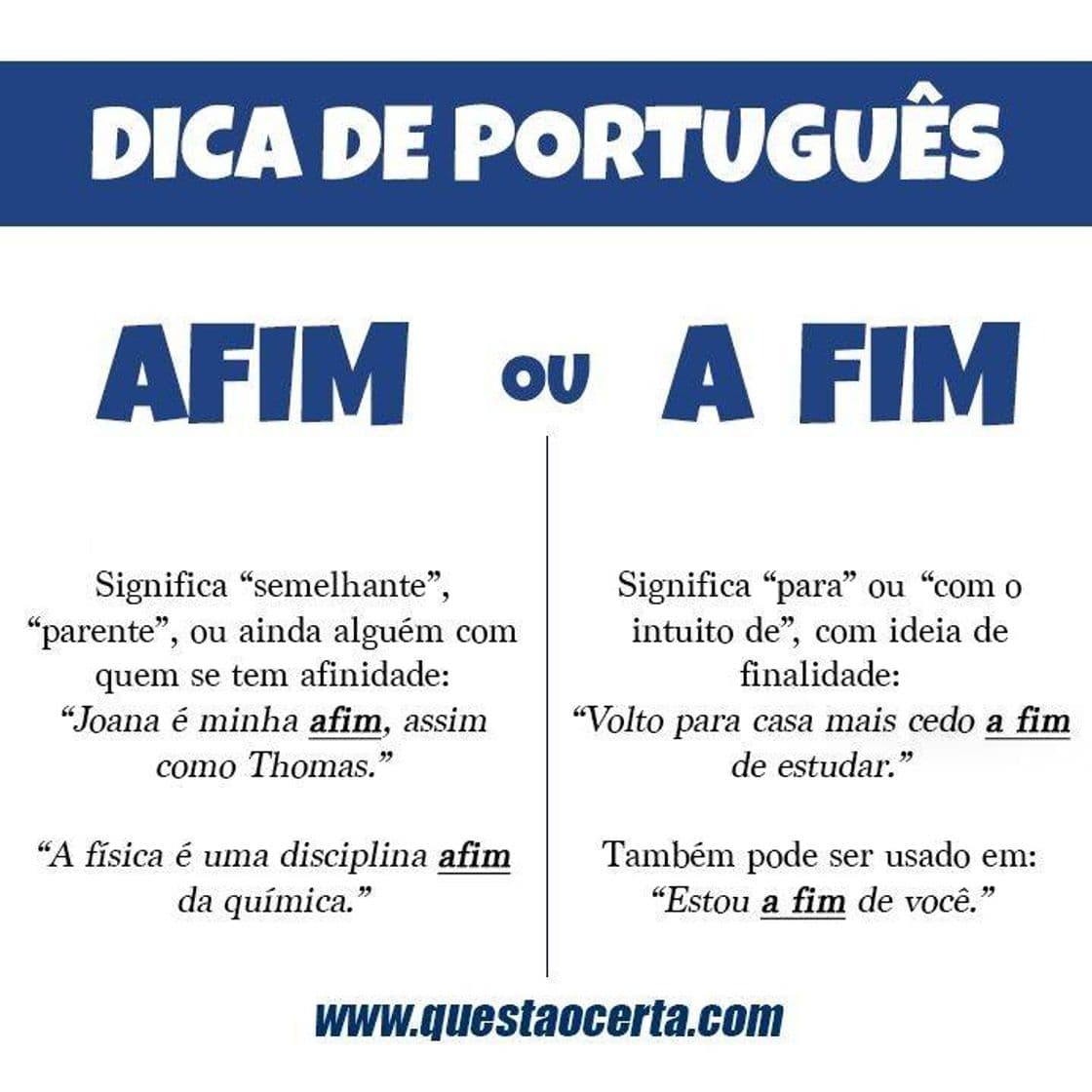 Moda Afim ou A fim