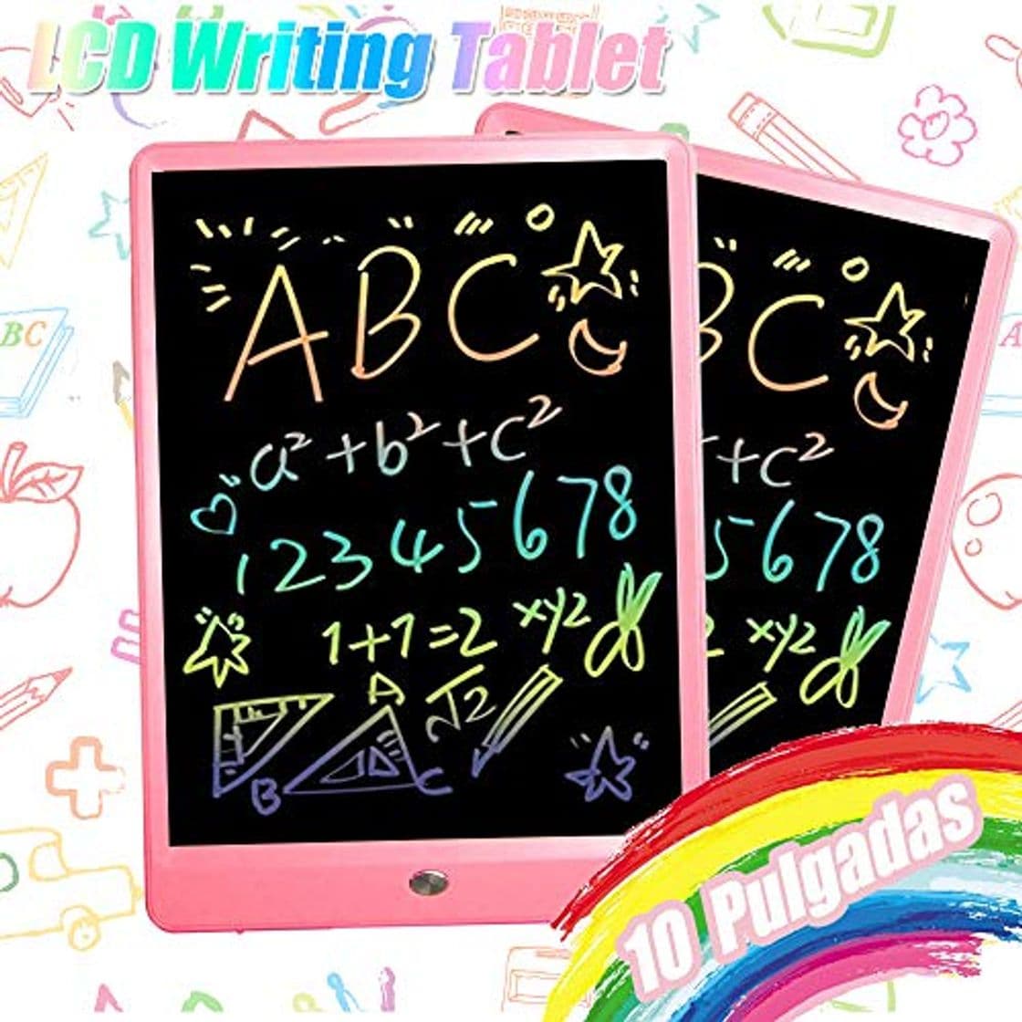 Producto TEKFUN 10 Pulgadas Tablet para niños,Portatiles Buenos,Tableta de Escritura LCD de con