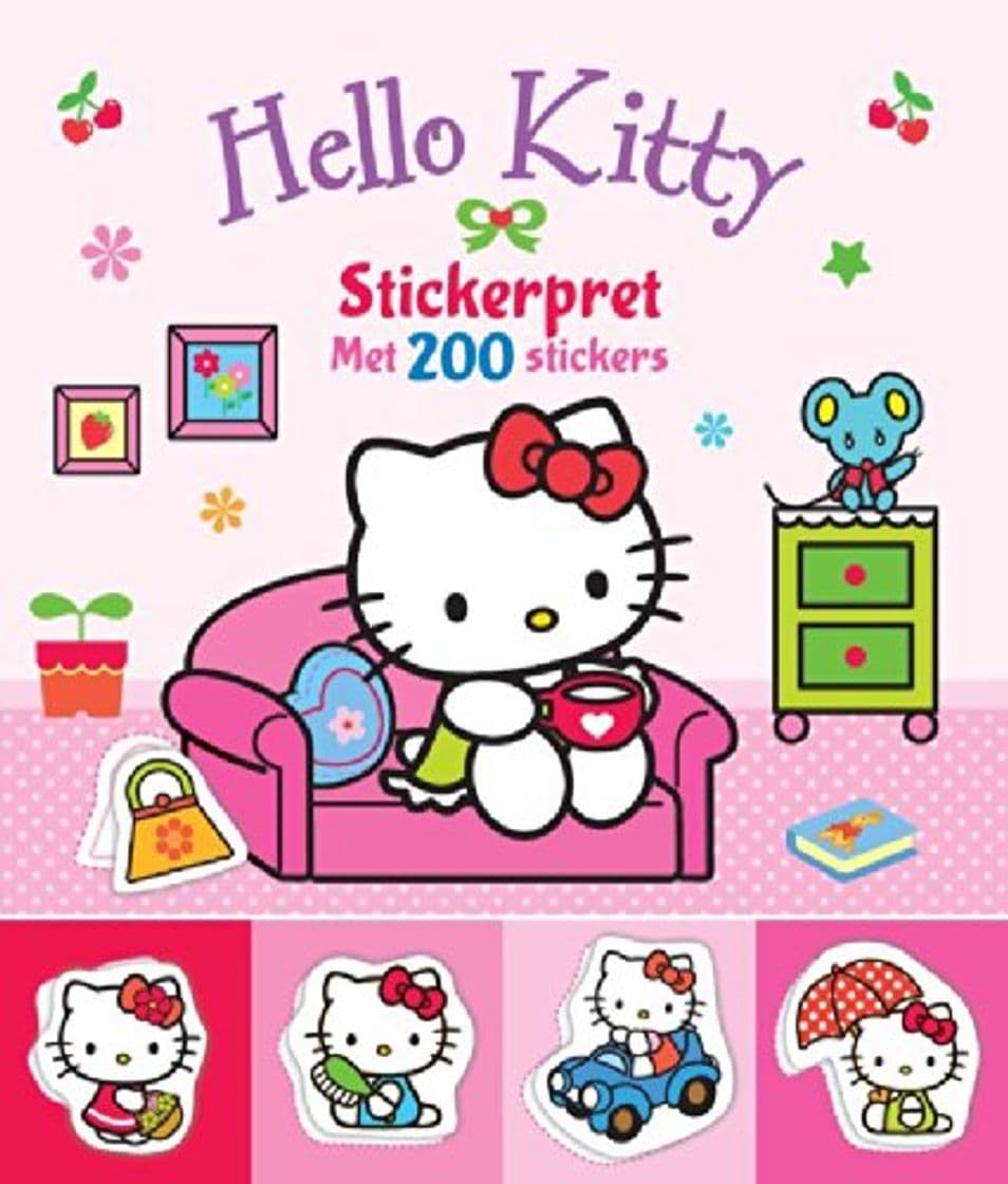 Libro Stickerpret met 200 stickers (Hello Kitty)