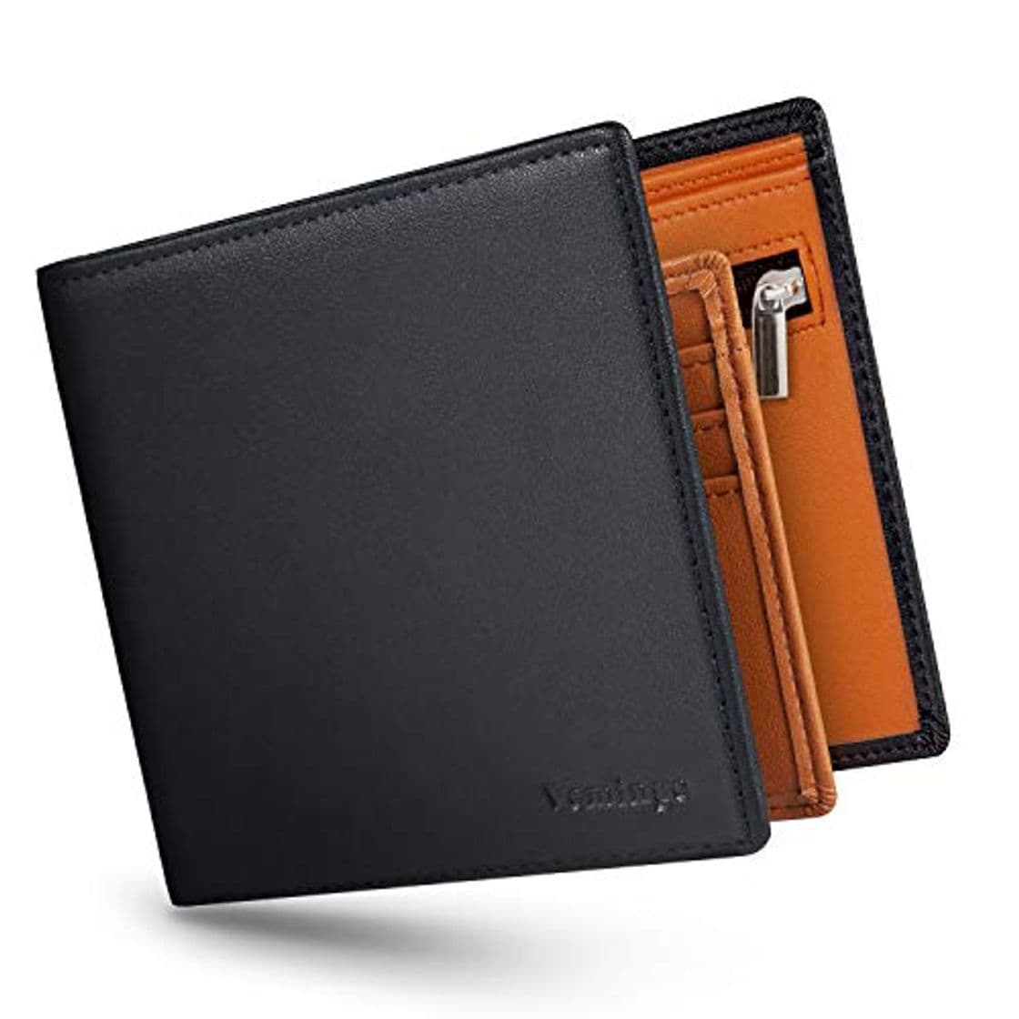 Producto Vemingo Cartera para Hombre con Clip,Monedero con RFID Bloqueo para Tarjetas de