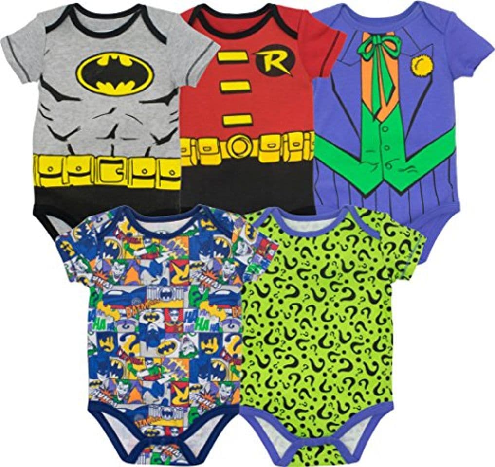 Product DC Comics Body de Superhéroes - Batman, Robin, el Joker y Riddler