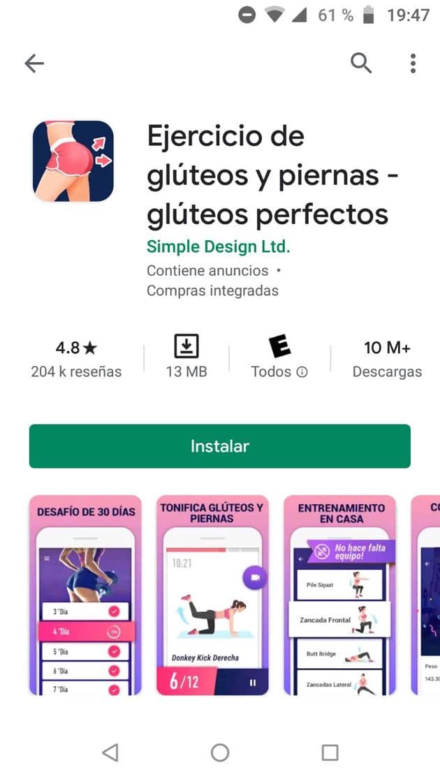 App Glúteos Perfectos💪