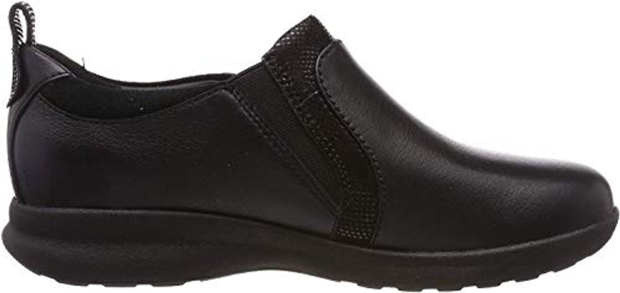 Producto Clarks Un Adorn Zip, Mocasines, Negro