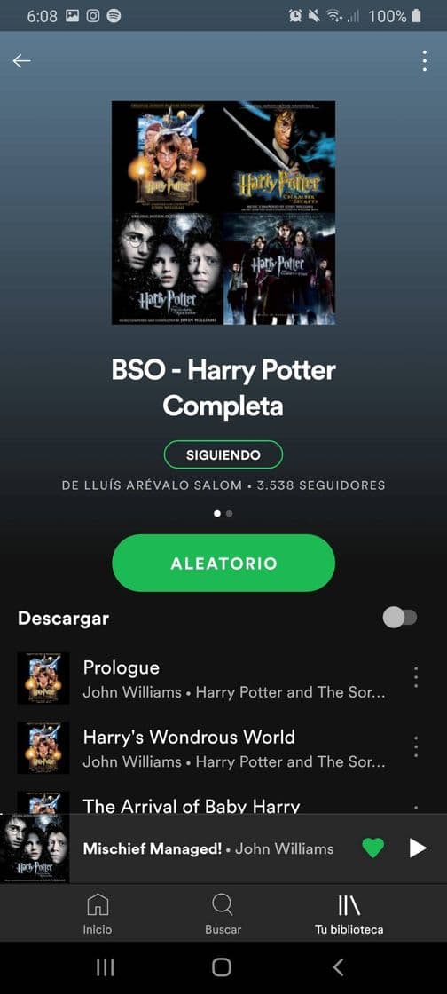 Moda Banda sonora de Harry Potter completa.