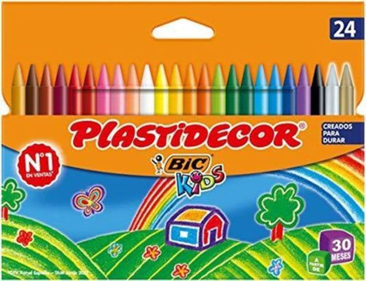 Producto BIC Kids Plastidecor- Blíster de 24 unidades