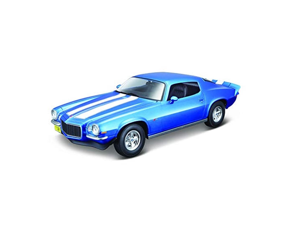 Producto Maisto- Chevrolet Camaro de 1971 en Escala 1:18 en Azul