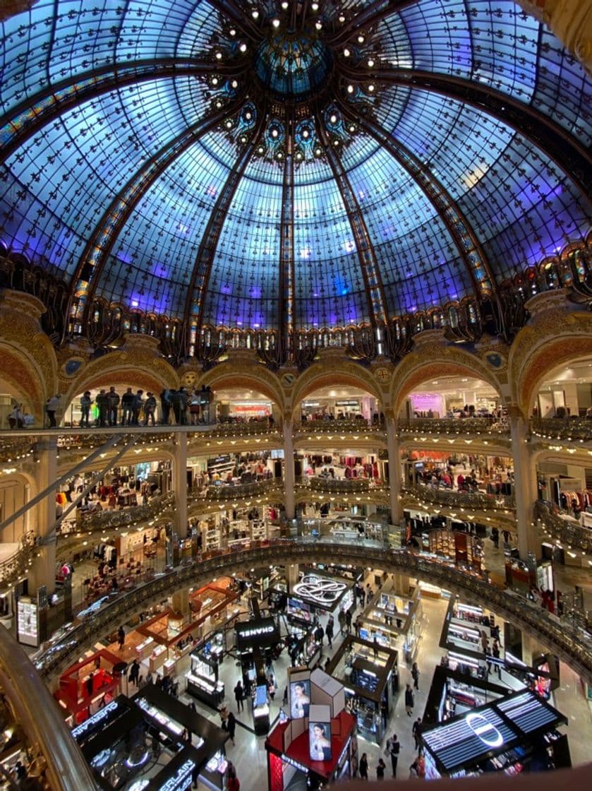 Lugar Galeries Lafayette Haussmann