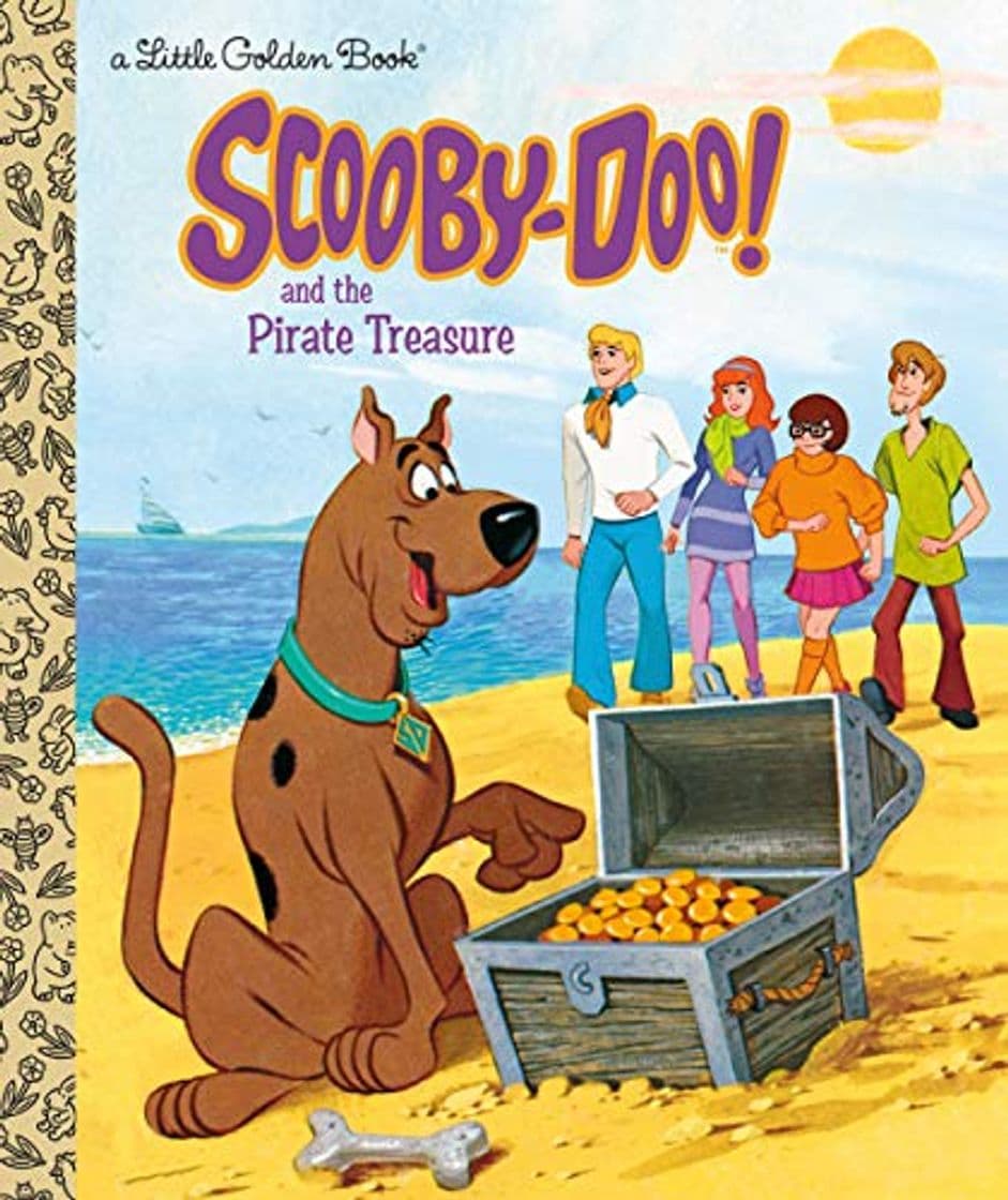 Libro SCOOBY DOO & PIRATE TREASURE LITTLE GOLDEN BOOK HC