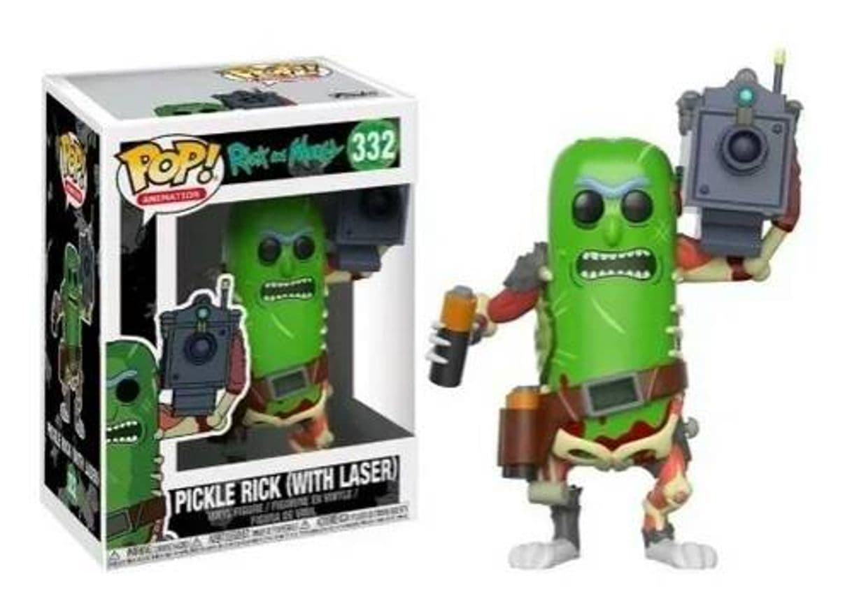 Moda Funkopop Pickle Rick W/Laser 