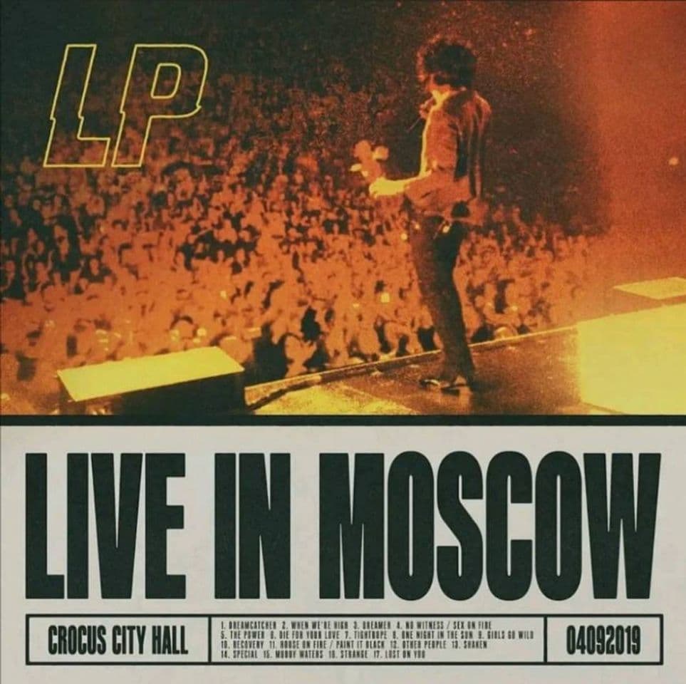 Canción LP live in MOSCOW, hazte un favor y escúchalo! ❤ 