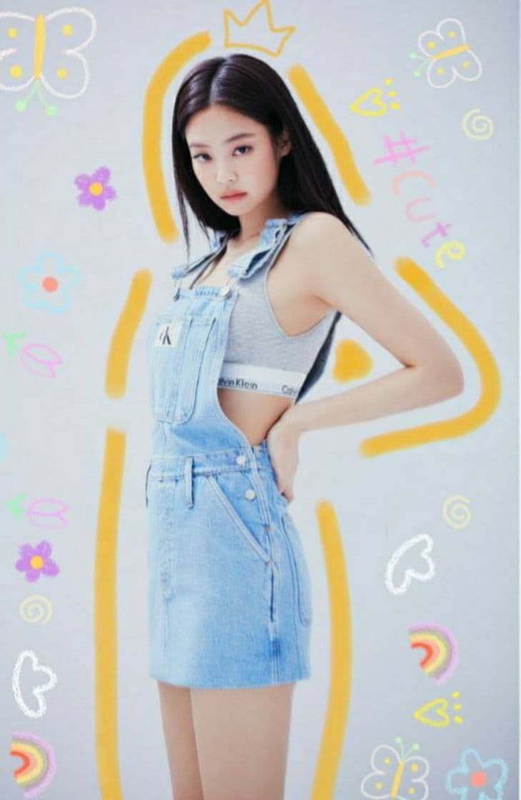 Moda Edit #kim jennie 