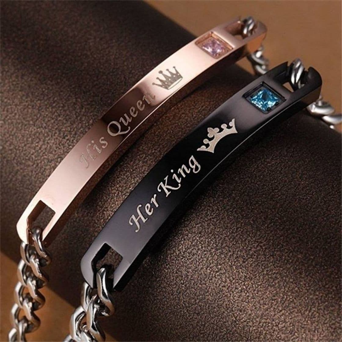 Fashion Pulseras para Parejas - Acero Inoxidable 