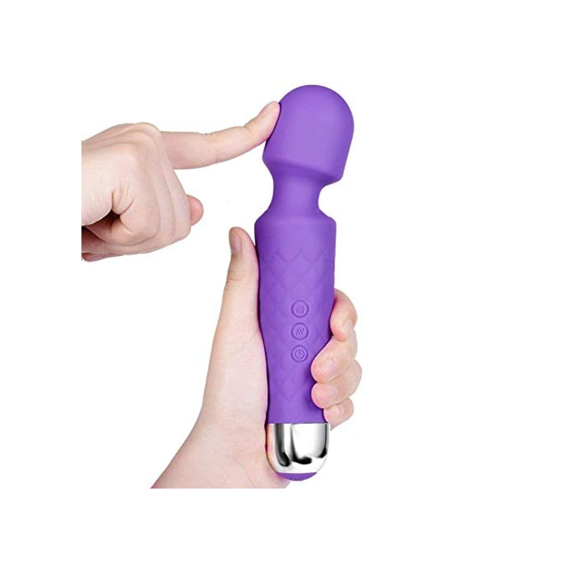 Producto Wand Vibrador Masajeador para Mujer de Mano Inalámbrico Mini Varita Magic Terapéutica