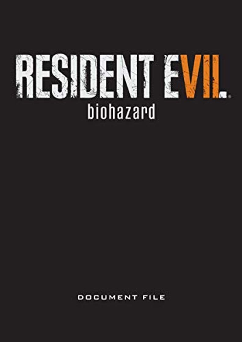 Book Resident Evil 7 Biohazard Document File