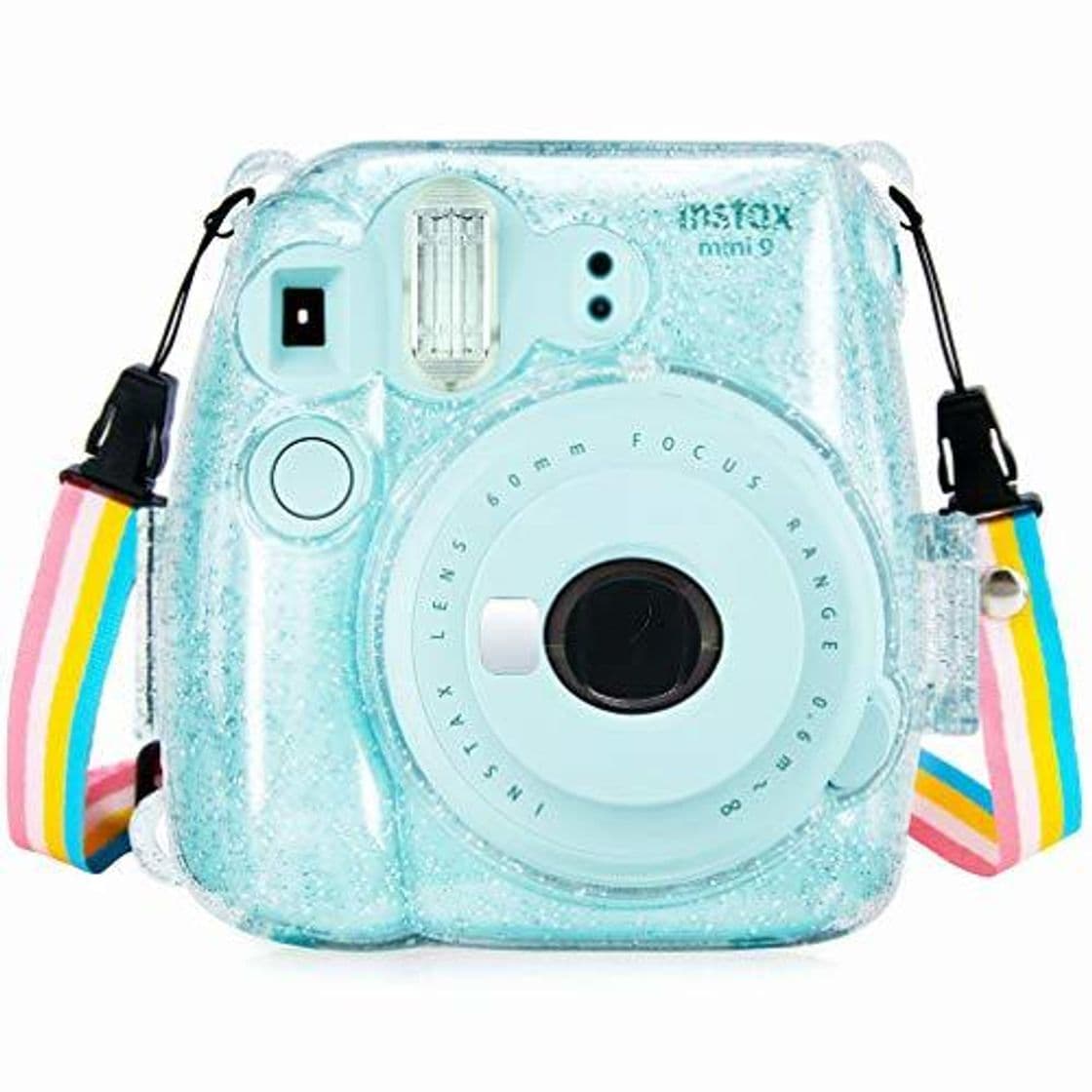 Electronic Anter Cristal Instax Mini 8 Funda de PVC para Fujifilm Instax Mini