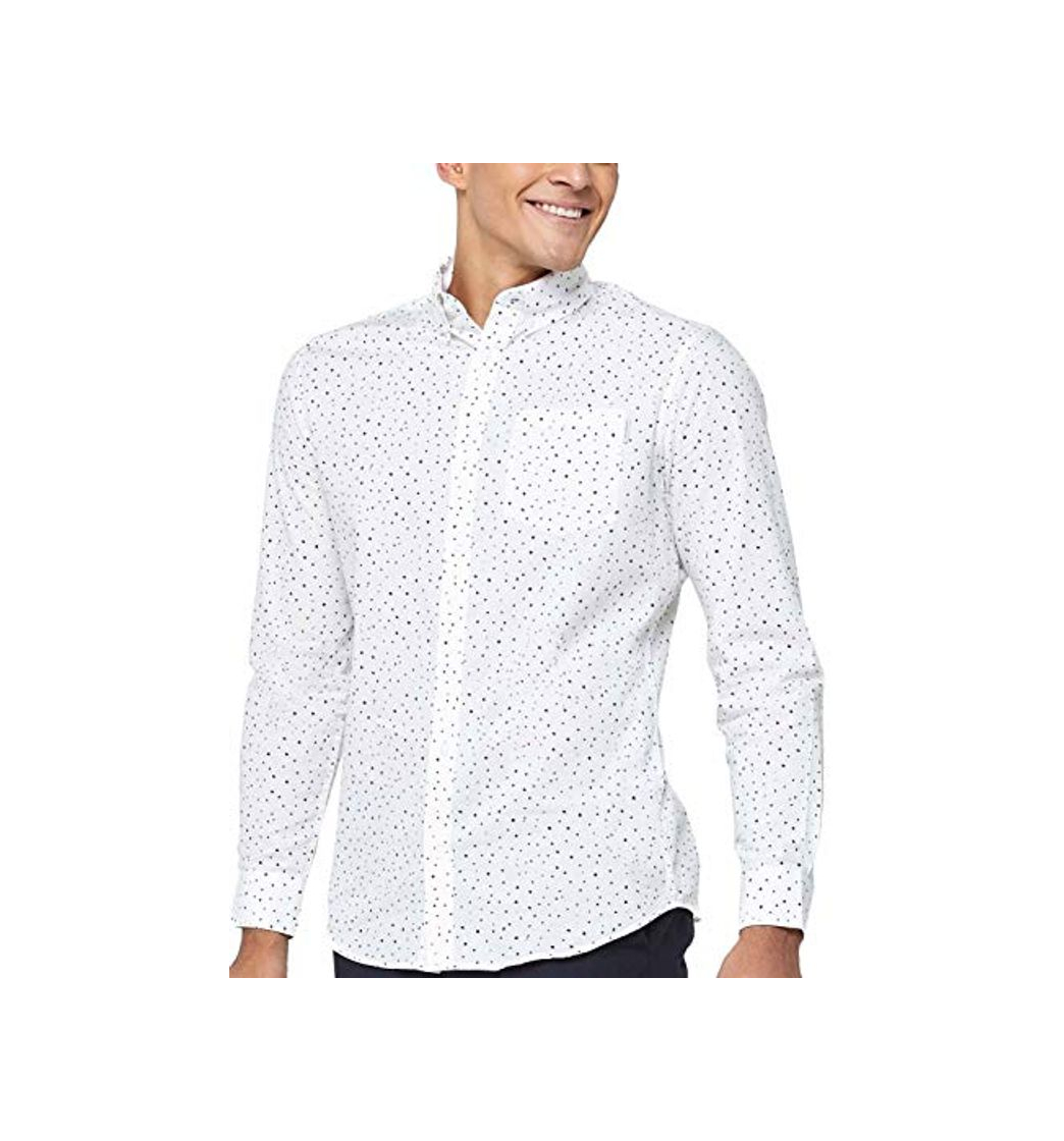 Product Camisa Jack and Jones Bruce Blanco Hombre M Blanco