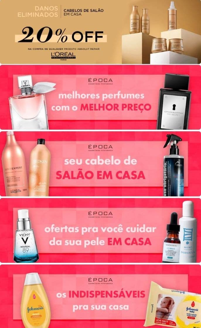 Fashion Loja Época Cosméticos