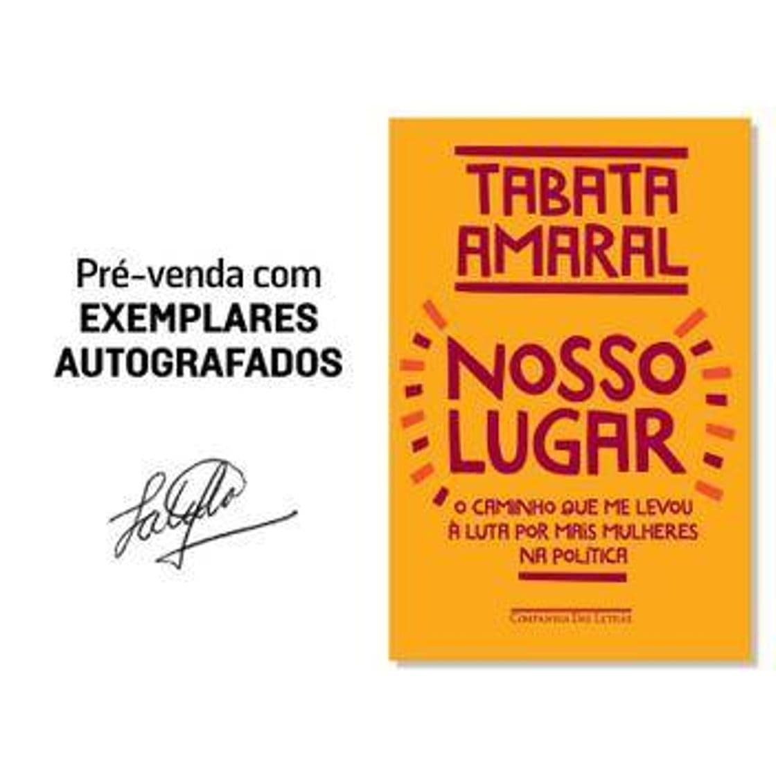 Moda Livro - Nosso lugar (pré-venda com autógrafo)
