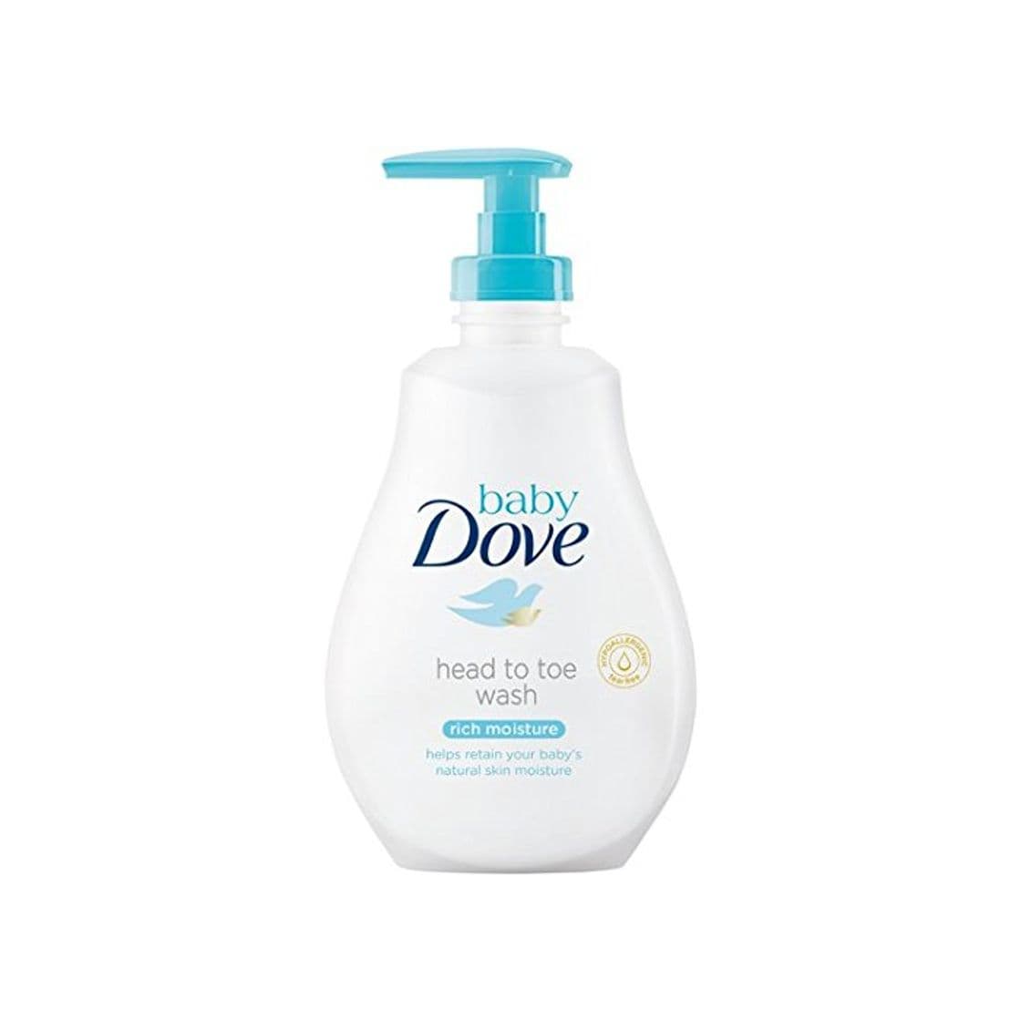 Producto Baby Dove Rich Moisture Gel de pies a cabeza 400 ml