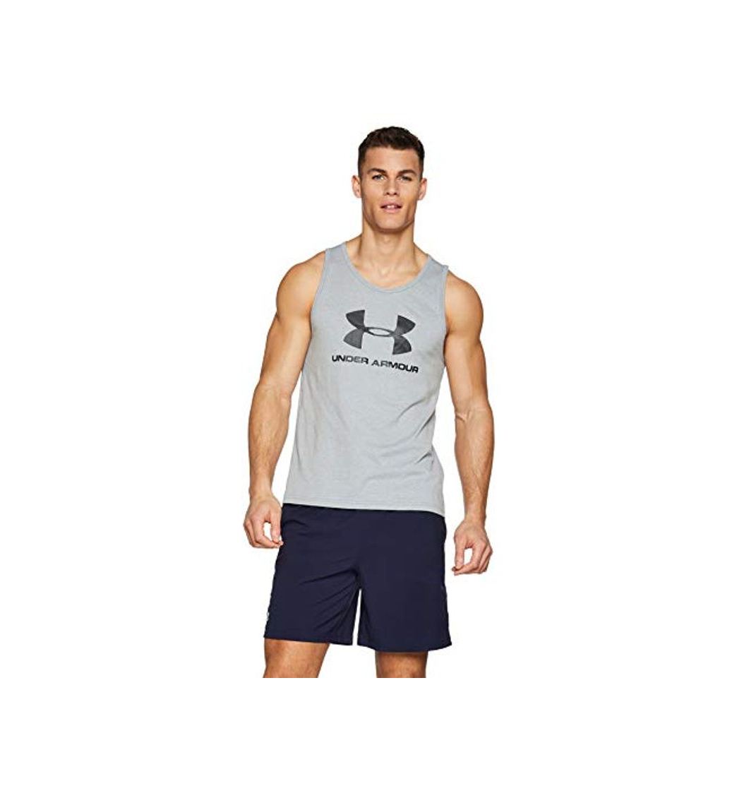 Product Under Armour Sportstyle Camiseta sin mangas con logotipo, ropa deportiva para hombres