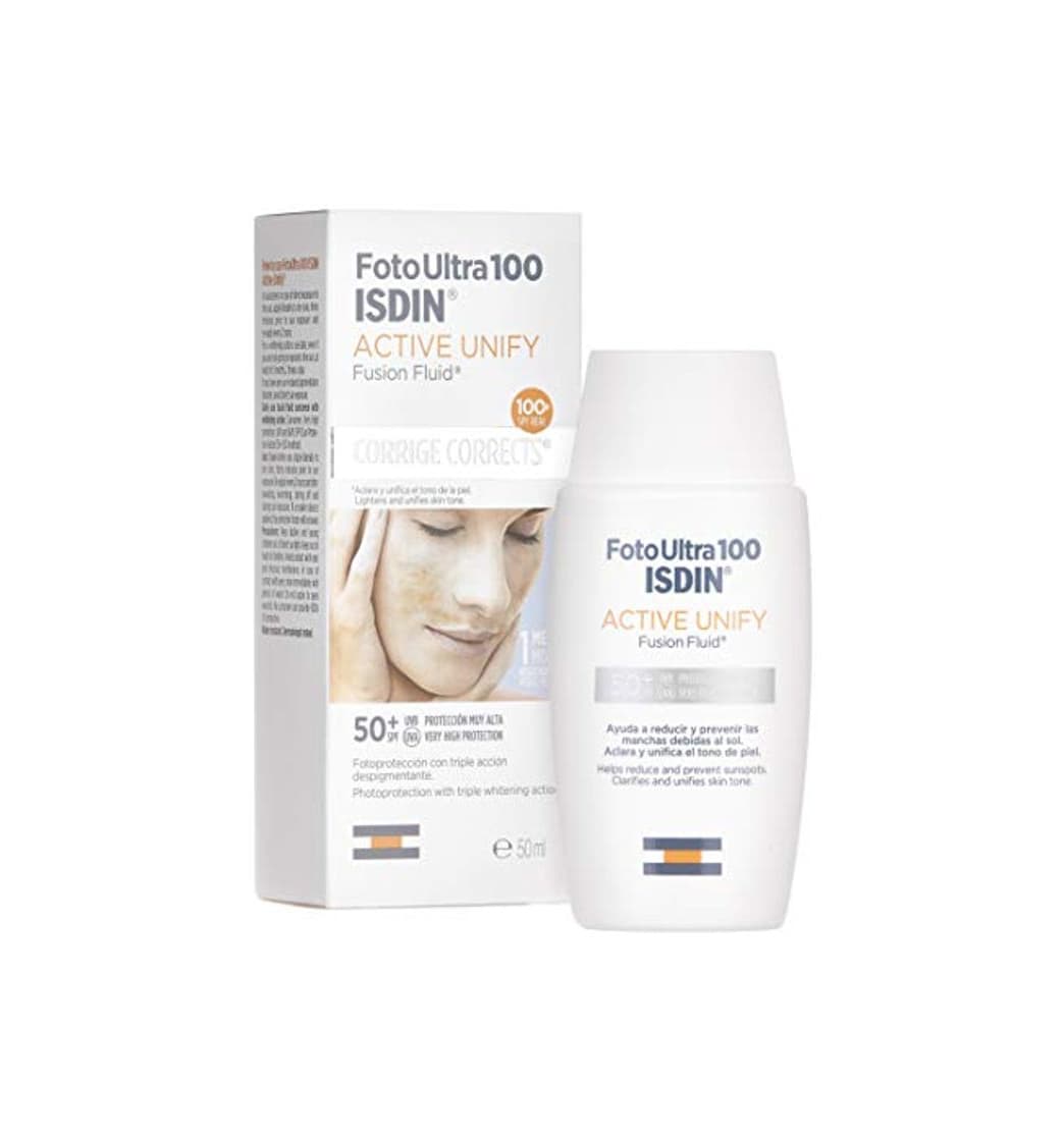 Beauty Foto Ultra 100 ISDIN Active Unify Fusion Fluid SPF 100+  50ml