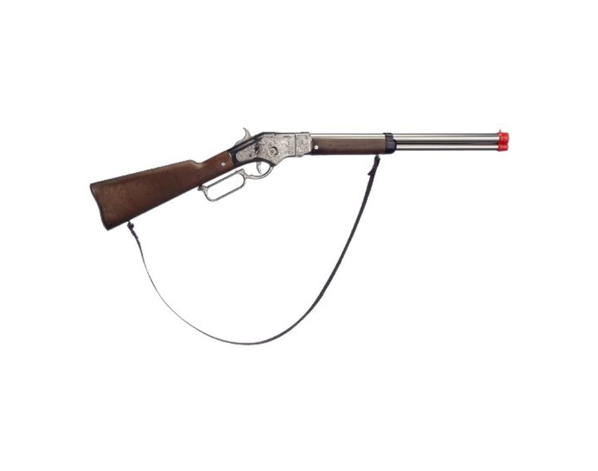 Producto Gonher - Rifle Cowboy con 8 Disparos, Color Metal