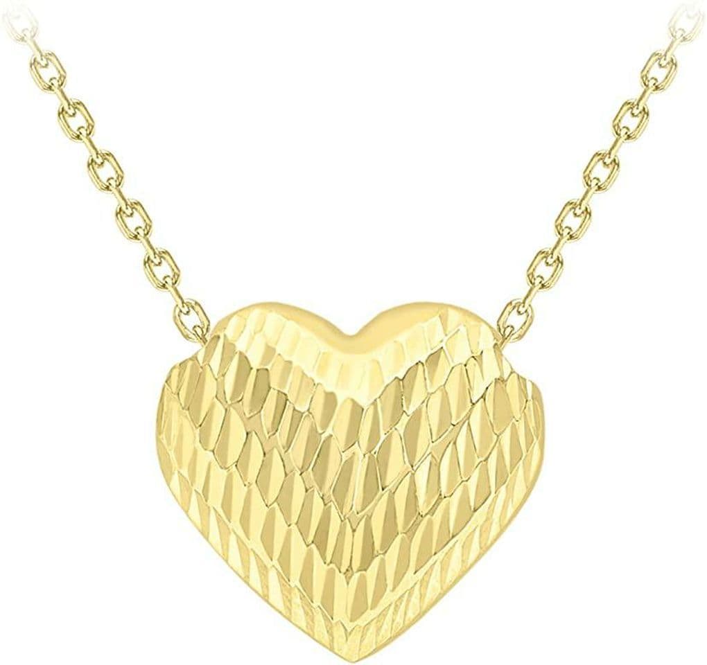 Fashion Carissima Gold Collar con colgante de mujer con oro de 9 K