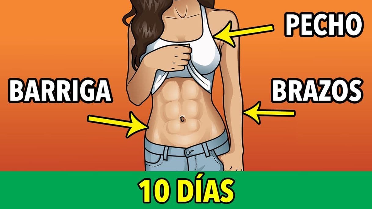 Moda Barriga + Pecho + Brazos en 10 Días - YouTube