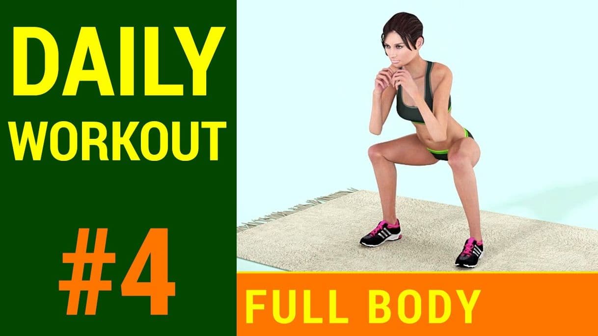 Moda Daily Workout Routine#04: Full Body + Cardio - YouTube