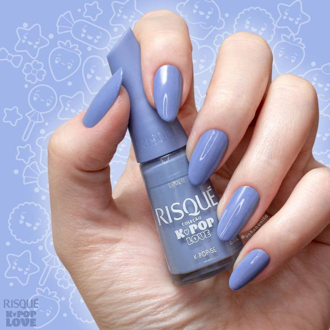 Fashion Esmalte da Risqué azul 💙💅