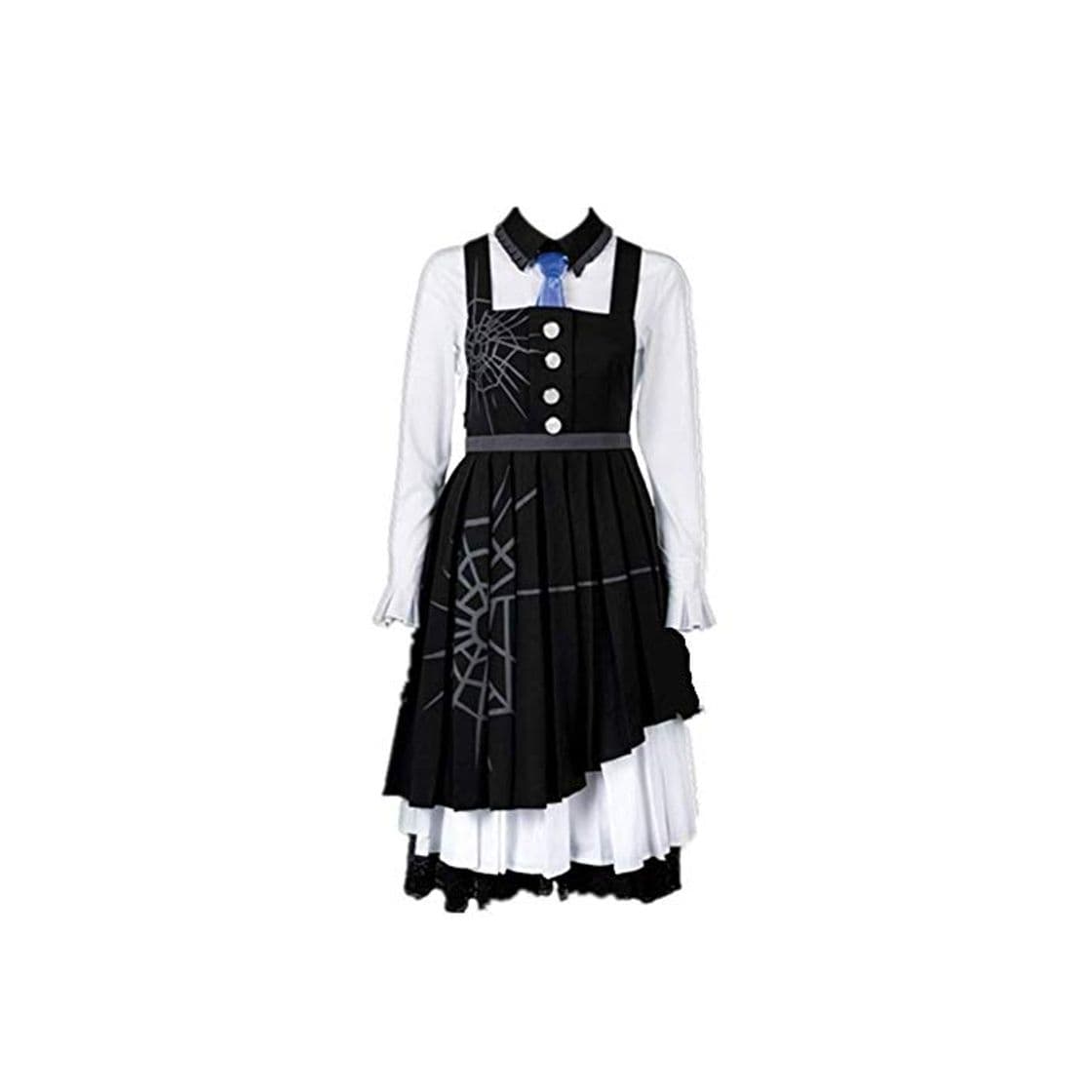 Producto CHANGL Peluca Cosplay Carnaval de Halloween Danganronpa Tojo Kirumi   Peluca gótica única y con redecilla