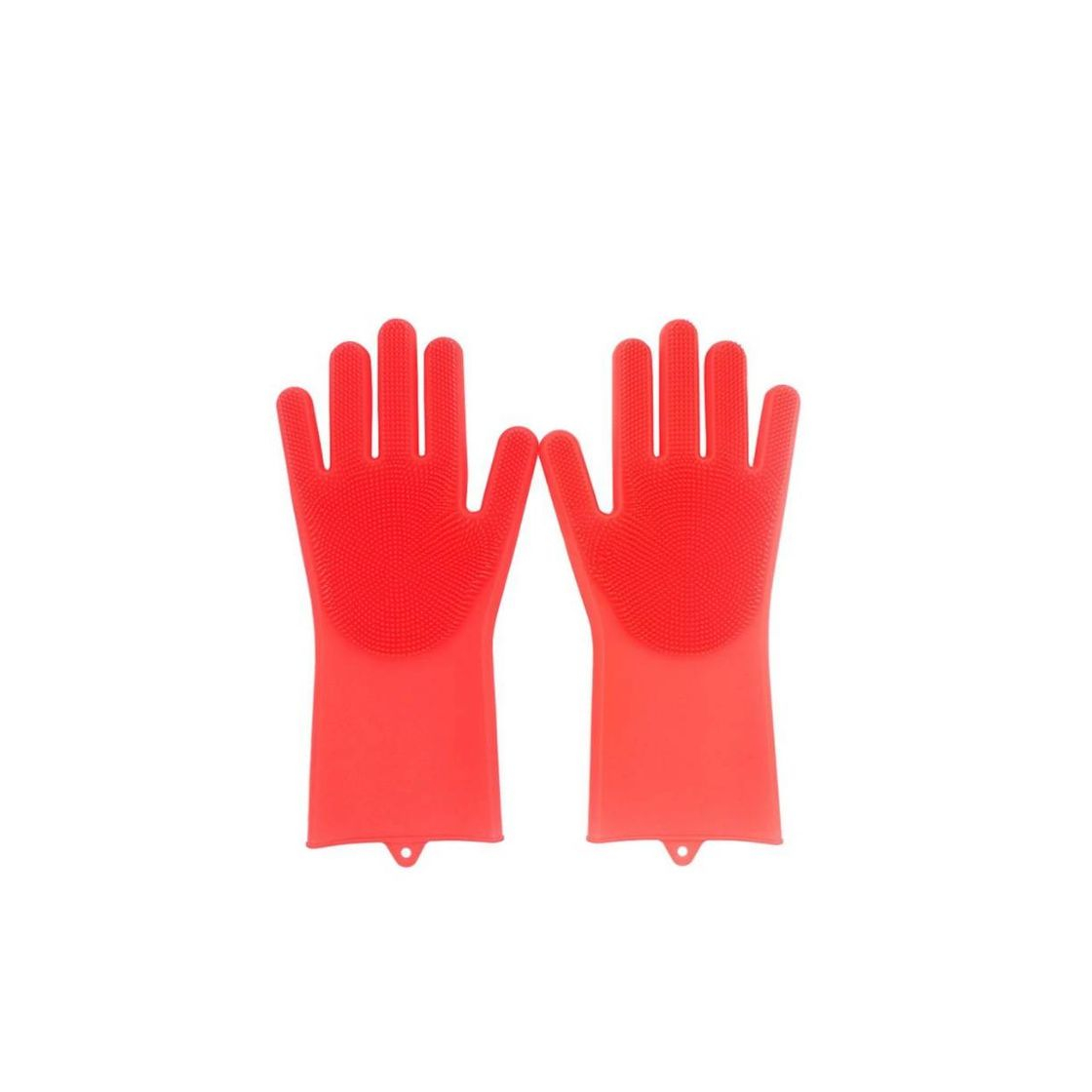 Product Luvas de Silicone para Lavar Louça Vermelho