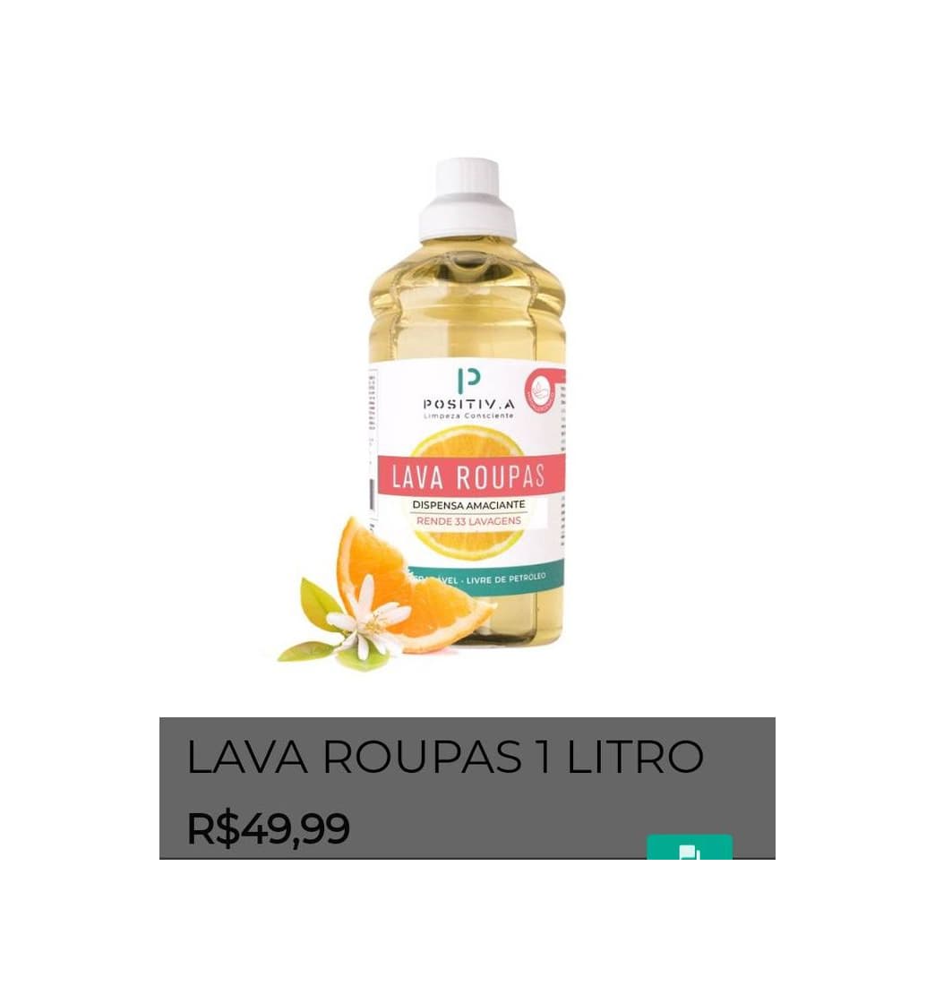 Product Lava Roupas Biodegradável