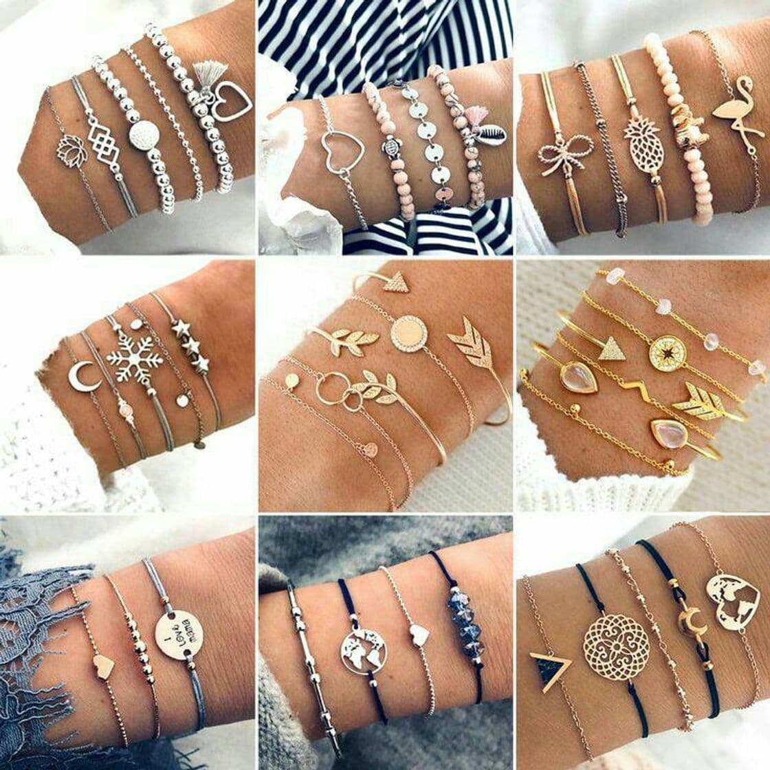 Fashion Pulseiras lindas! 💖