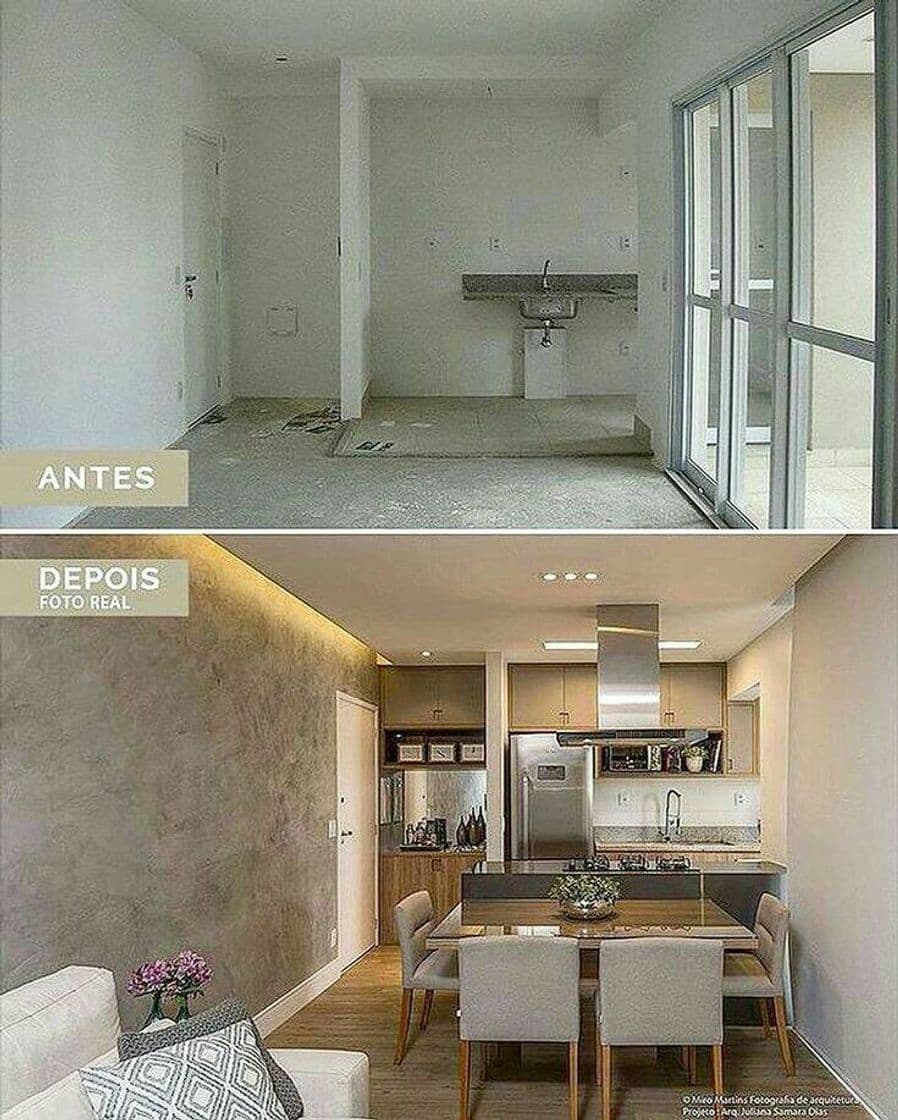 Fashion Antes e depois; Decoração.