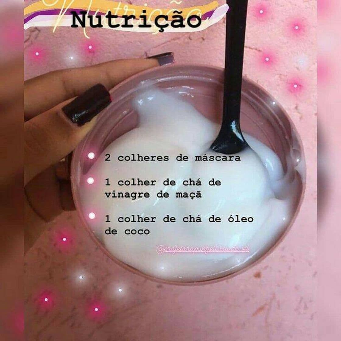 Fashion Nutrição para cabelo.