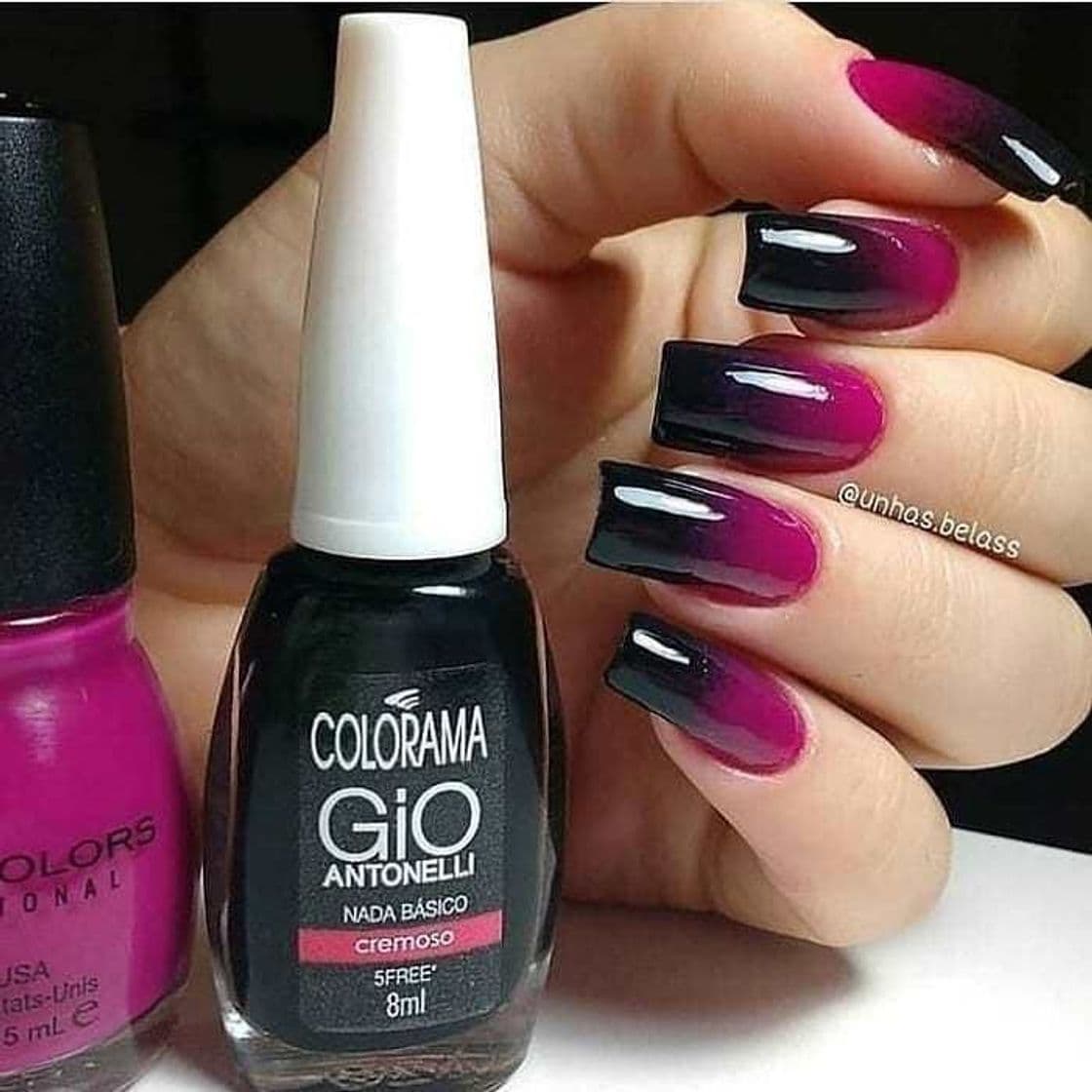 Fashion Unhas em degradê 