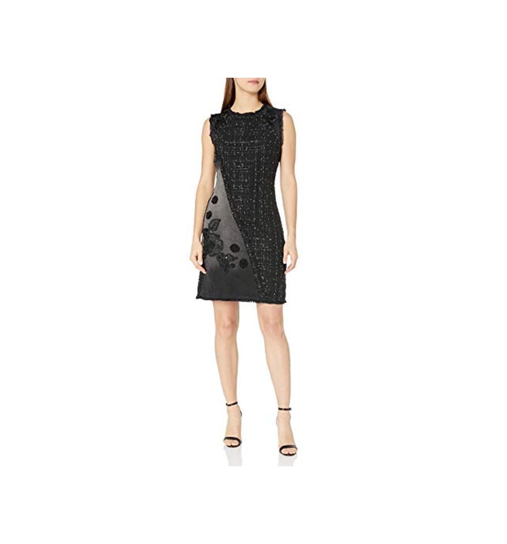 Producto Desigual Vest_achille, vestido Mujer, Negro