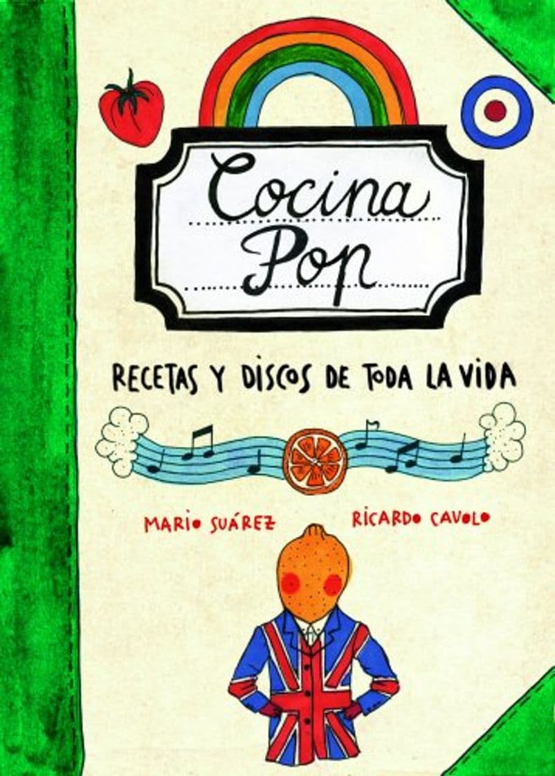 Book Cocina Pop. Recetas y discos de toda la vida